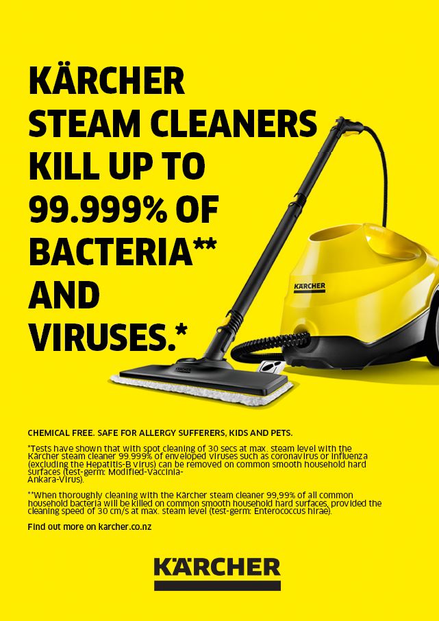 Steam Cleaner A4 Poster printed on 250gsm paper