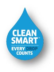 Clean Smart Tear Drop Stickers