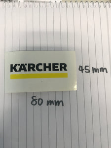 Kärcher Logo Stickers only